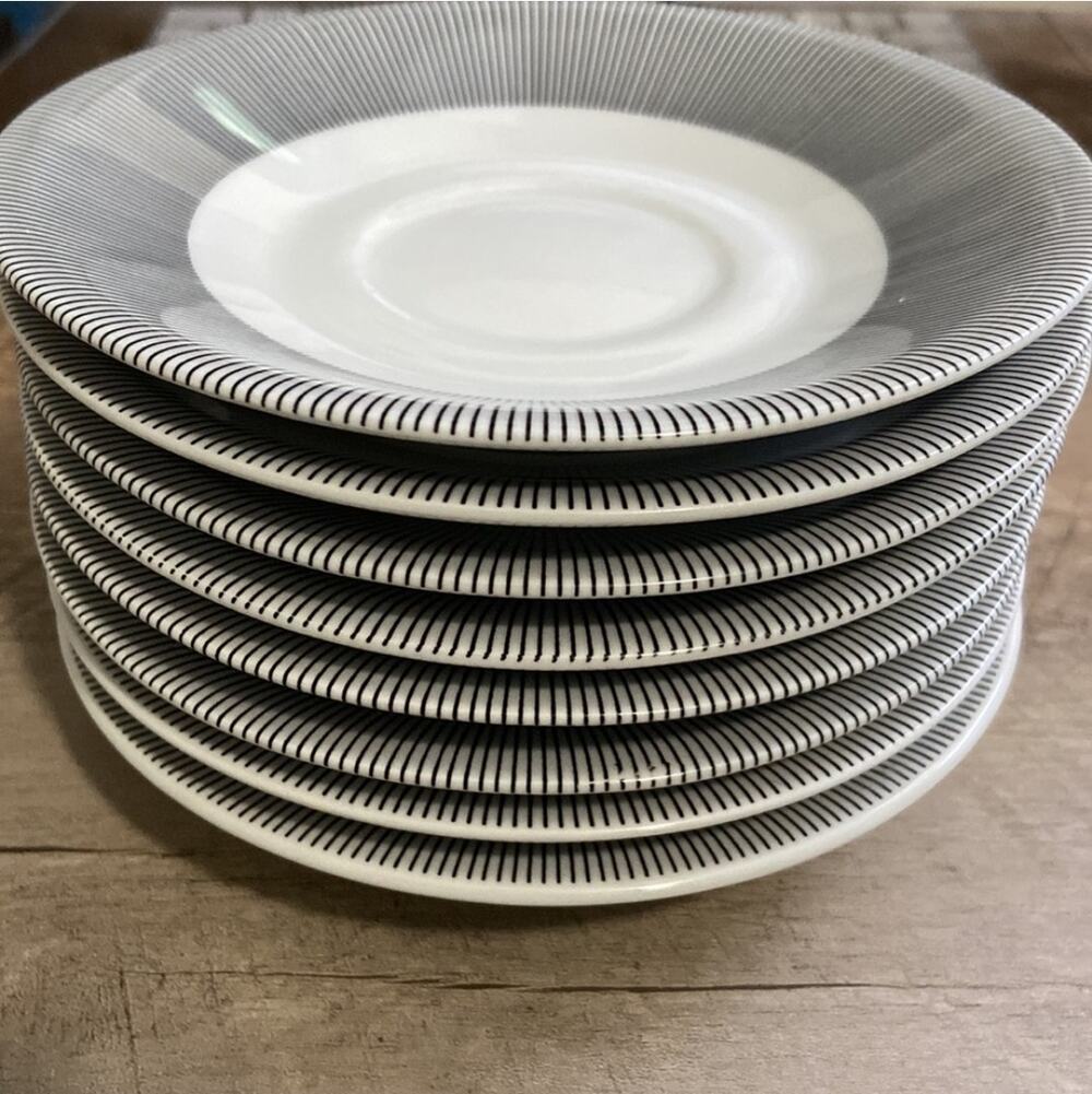 Pier 1 Metro Line Saucers, Set of 8